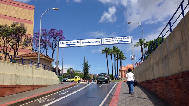 Accesos desde el centro a la barriada de La Moneda / L.M.