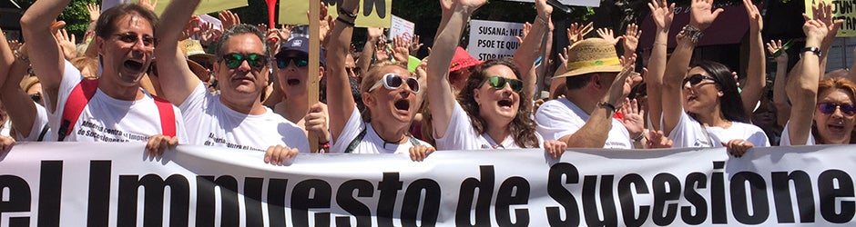 La manifestación ha transcurrido con normalidad al grito de «Susana, ladrona».