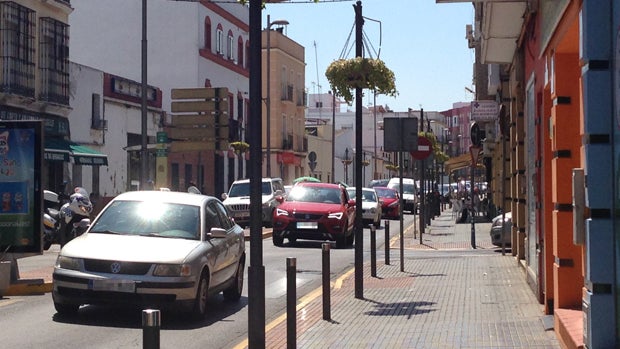 Avenida de Andalucía, una de las vías de acceso al centro