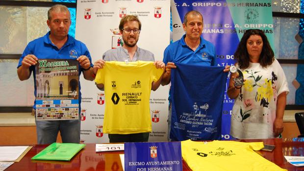 Presentación de la carrera nocturna de Dos Hermanas