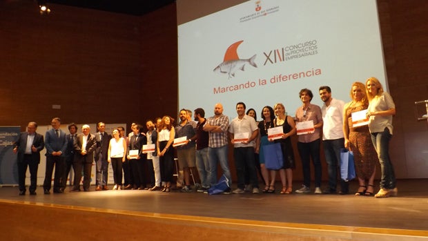 Premiados en el Concurso de Proyectos Empresariales / ABC