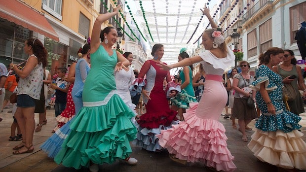 La Policía Nacional detuvo a más de cien personas en la Feria de Málaga