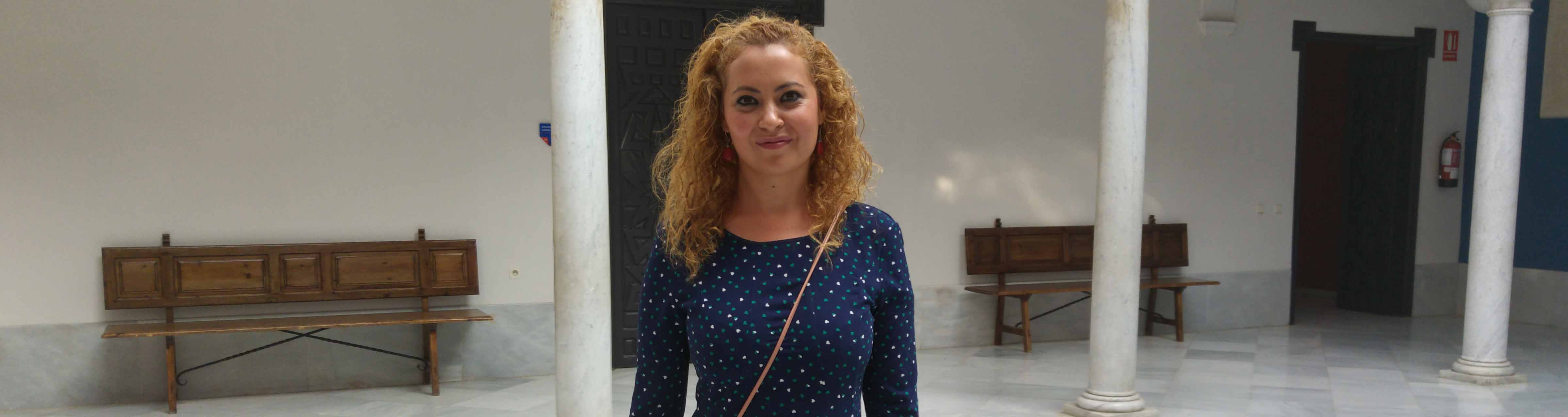 Sandra Gómez (IU), concejal de Participación Ciudadana, delegación que impulsa el taller