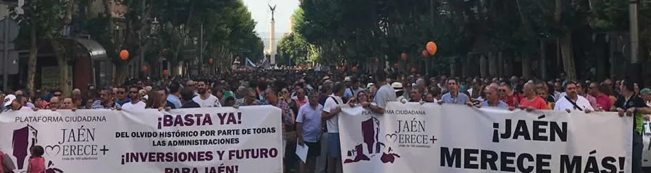 Cerca de 7.000 personas participaron en la manifestación de julio