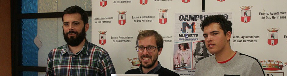 Juan Pedro Rodríguez, Francisco Toscano y Daniel Cañas en la presentación