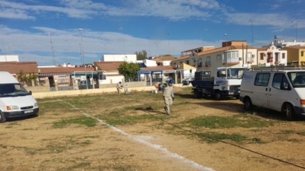 Parcela, en el barrio de Pablo VI donde estará el parque para mascotas