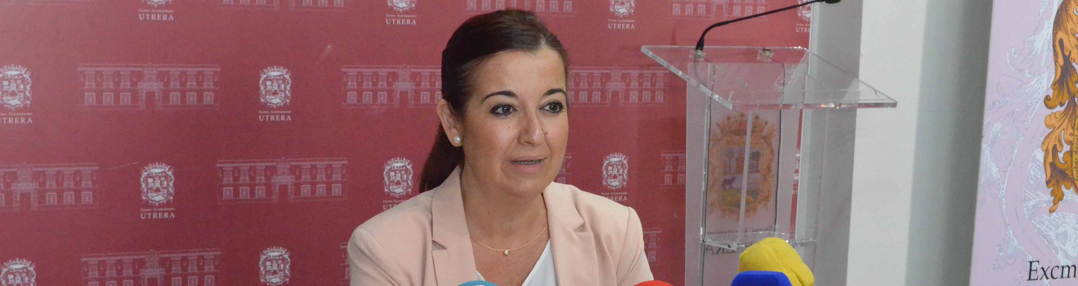 La concejal utrerana Carmen Cabra (PSOE)
