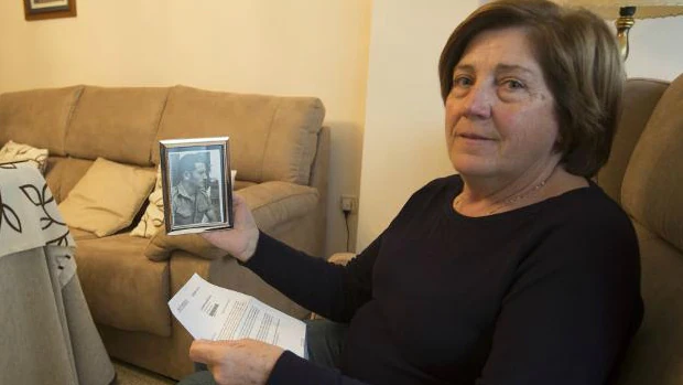 Angustias Gómez, la viuda del paciente a quien iba dirigida la carta