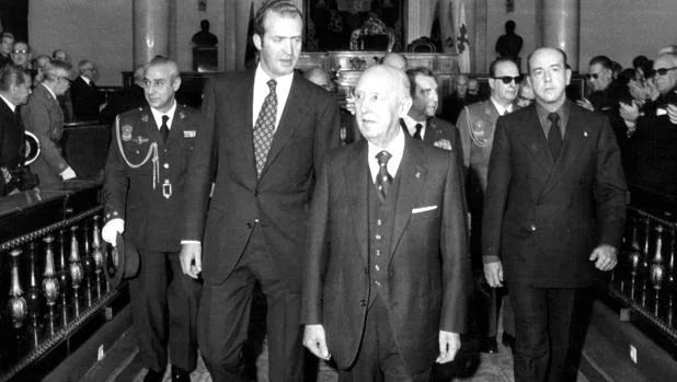 El Rey Juan Carlos I, Francisco Franco y Utrera Molina