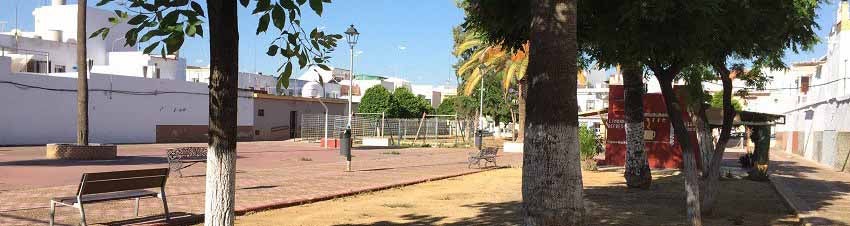 Estado actual del parque de la buena sombra de Utrera