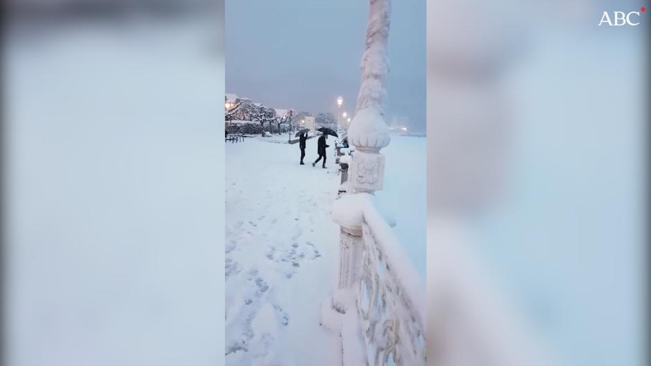 El temporal de nieve en España visto por los lectores de ABC