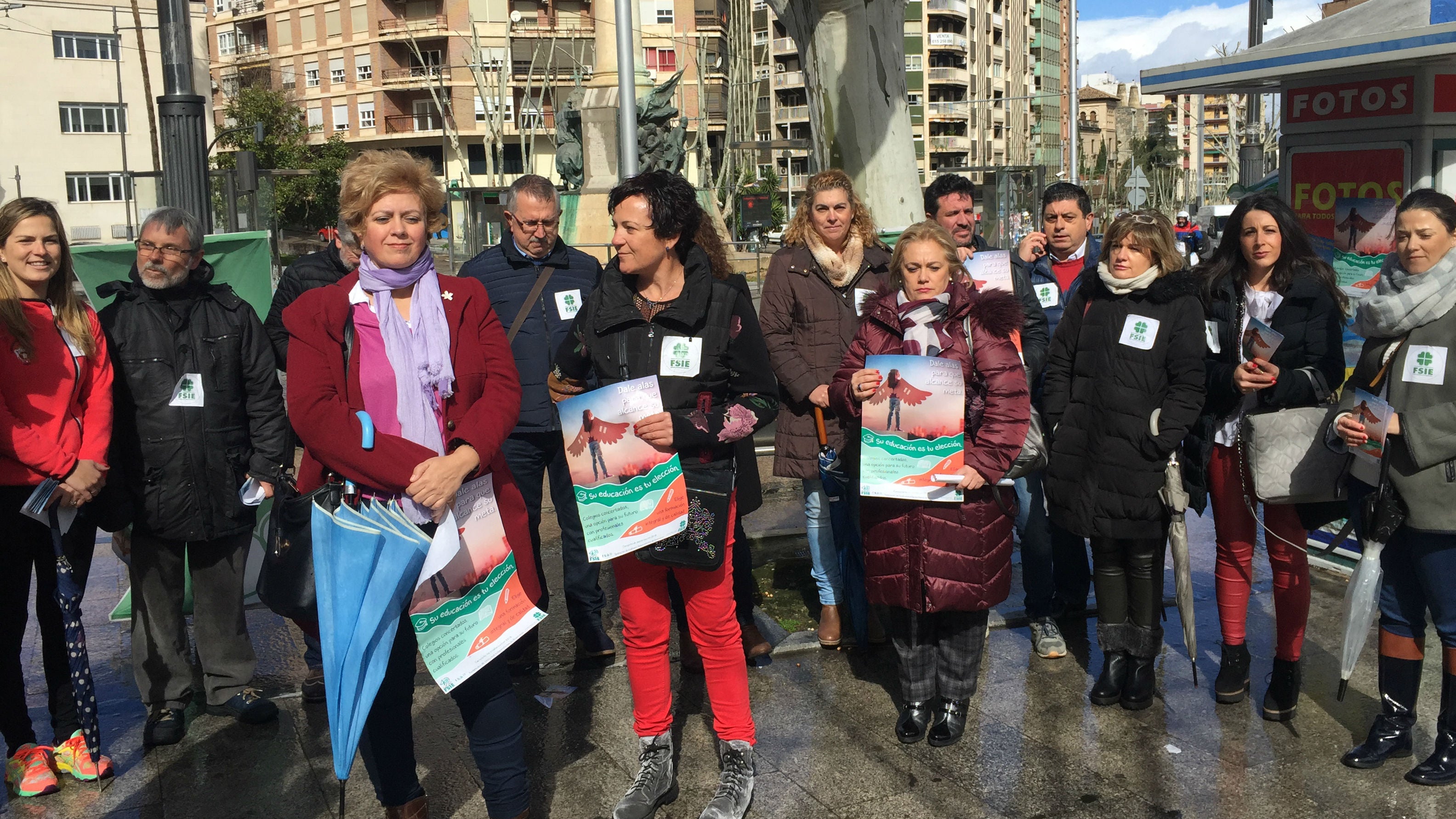 La escuela concertada y la pública se movilizan en Jaén para captar alumnos