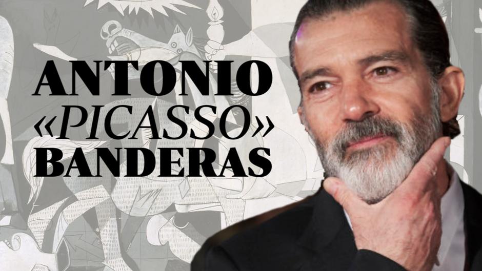 Antonio Banderas pasa cinco horas en maquillaje para interpretar a Picasso