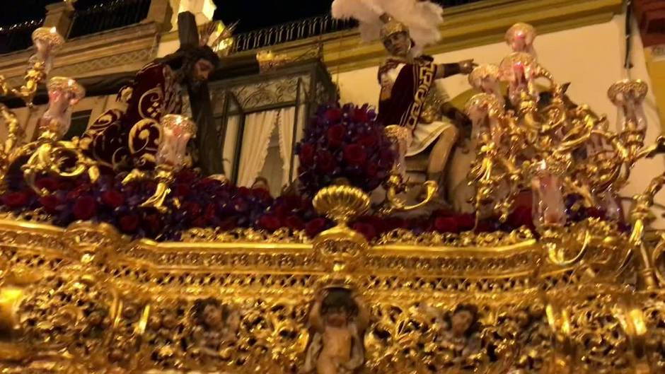Esperanza de Triana. Salida del Cristo de las Tres Caídas 2018