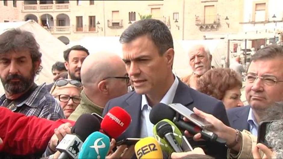 Sánchez pide a Rivera que no bloquee "abrir un nuevo tiempo" en la Comunidad de Madrid