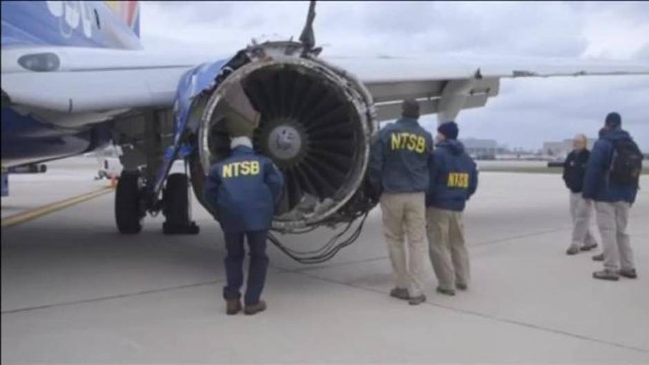 Trump recibe a la piloto que aterrizó de emergencia el avión de Southwest