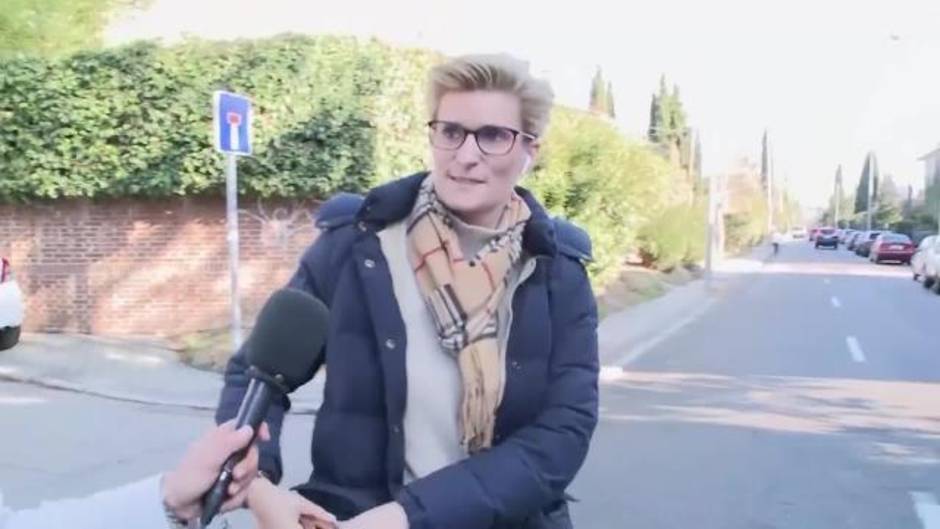 María Zurita recibe el alta tras dar a luz