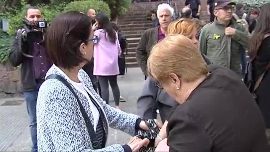 Calma tensa en las calles de Barcelona