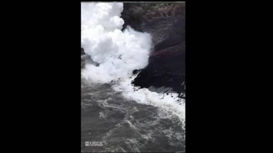 Impresionantes imágenes de lava del volcán Kilauea en Hawaii