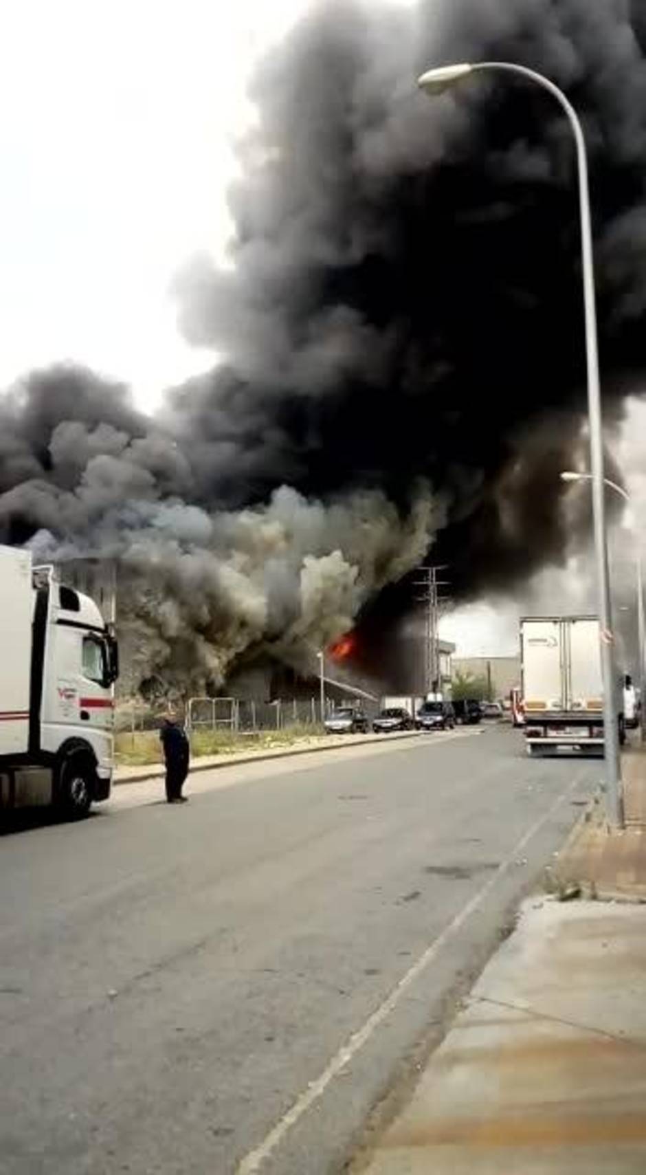 Incendio en Alcalá de Guadaíra