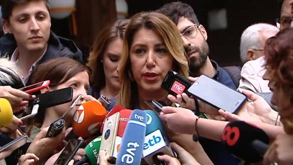 Susana Díaz: "No puede haber concesiones a los independentistas que quieren destruir este país"