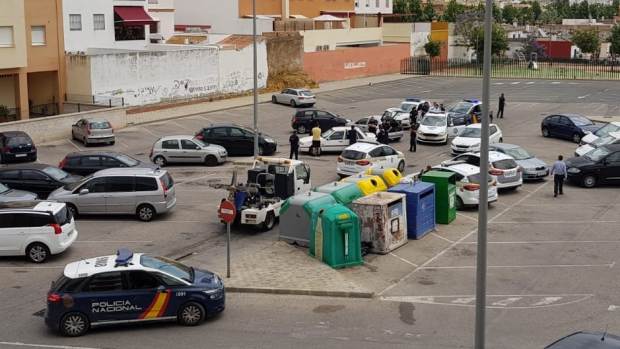 Al dispositivo de la Policía Local se sumó también la Policía Nacional