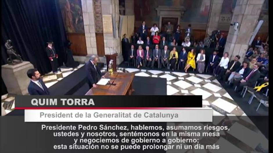 La toma de posesión del Govern pone fin al 155