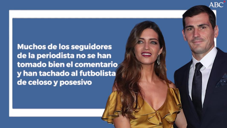 Iker Casillas comenta una fotografía de Sara Carbonero en Instagram