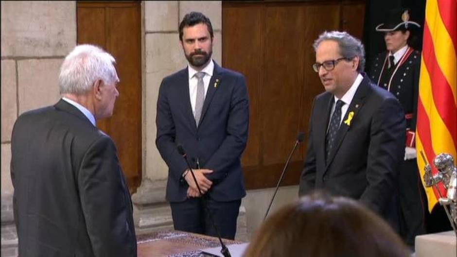 El nuevo vicepresidente catalán pide señales a Sánchez