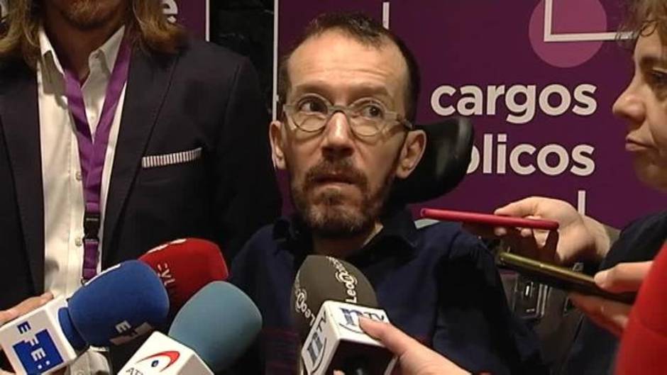 Echenique, esperanzado con el gobierno de Sánchez