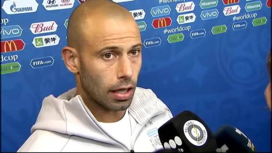 Mascherano: "Estamos decepcionados por el resultado"