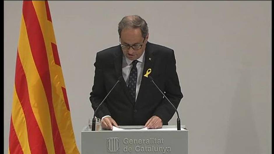 Torra acudirá junto al Rey a la inauguración de los Juegos Mediterráneos