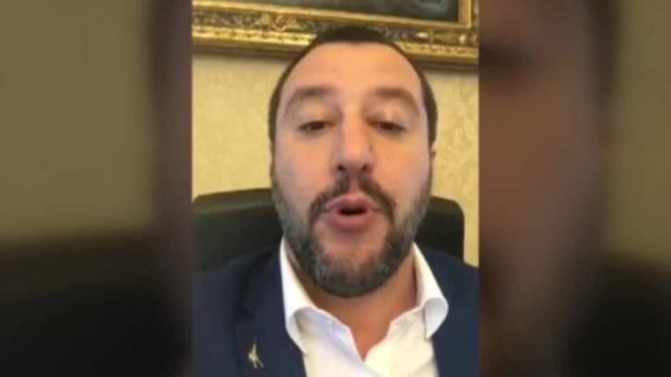 Salvini repite la jugada: no permite que un nuevo barco de migrantes atraque en puerto italiano