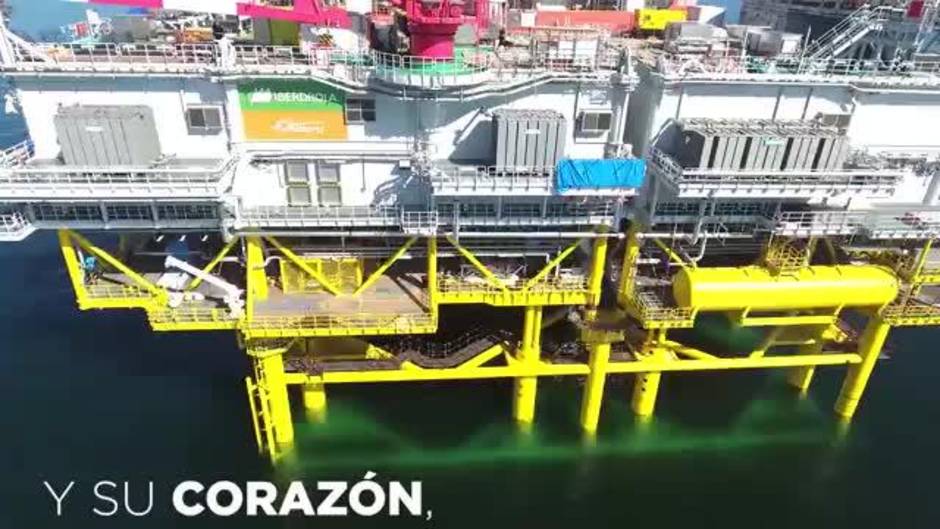 Así es la subestación Andalucía II del proyecto East Anglia One