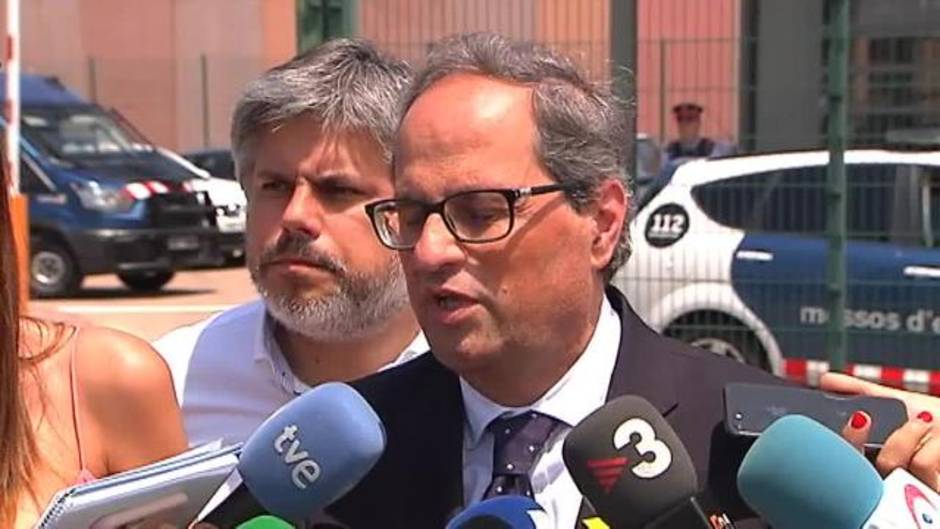 Torra dice que la decisión de la justicia alemana "demuestra que no hubo rebelión"