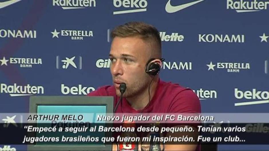 Arthur: "Siempre admiré al Barça desde niño"