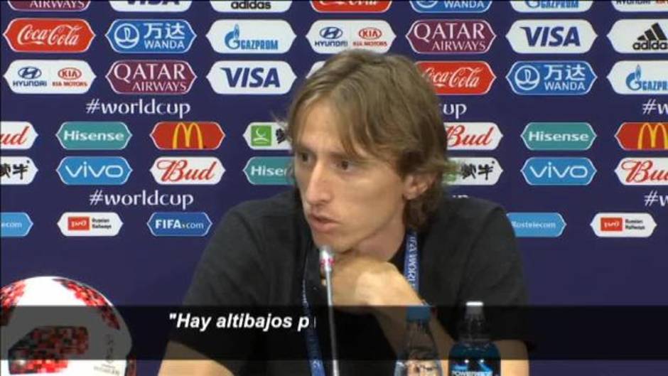 Modric: "Hay altibajos pero pase lo que pase, tienes que confiar y creer en ti mismo"