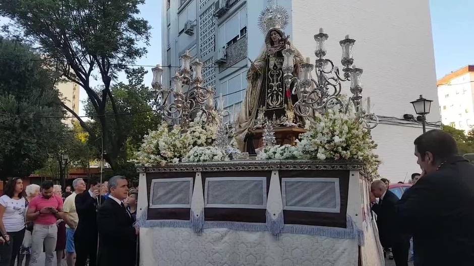 Salida de la Virgen del Carmen de San Pablo