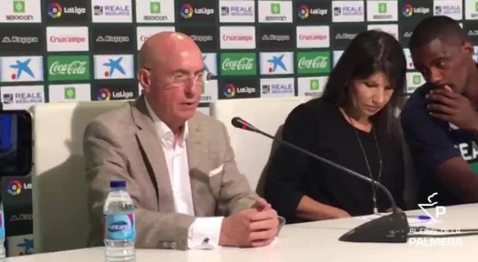 Serra, sobre Jonny: "Es del agrado del Betis, pero no hay avances ni retrocesos"