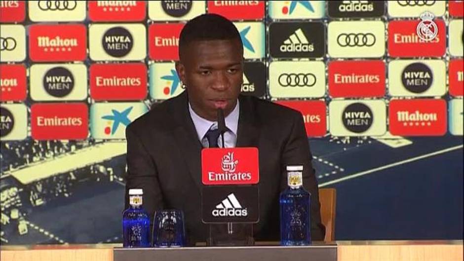 Vinícius Junior: "Me faltan palabras para describir el momento que estoy viviendo"