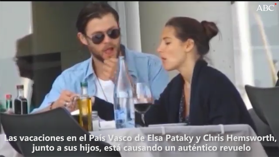 Las vacaciones «moviditas» de Elsa Pataky y Chris Hemsworth