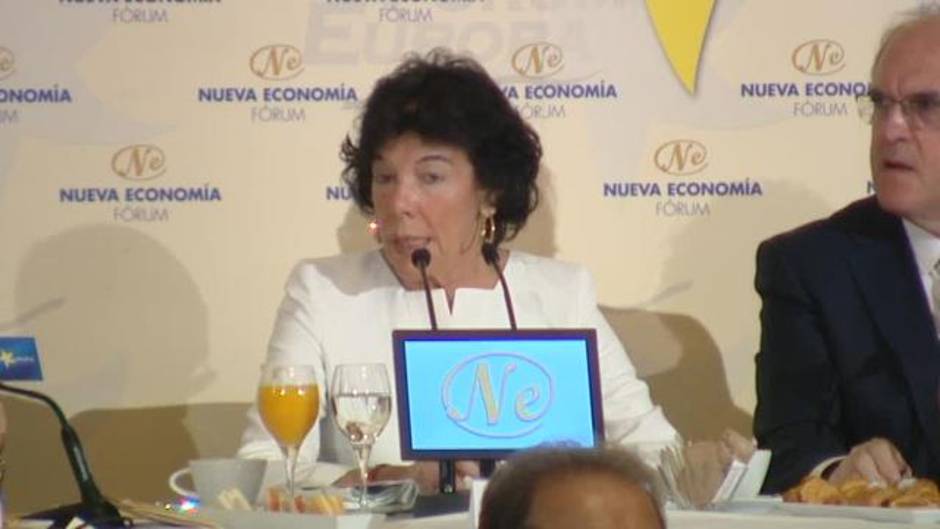 Celaá: "Nadie está pensando en adelantar elecciones aunque nadie va a resistir más allá de lo razonable"