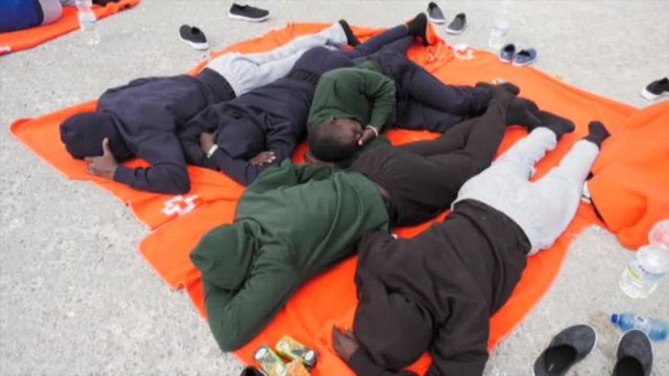 España crea su primer 'campo de refugiados' en Cádiz