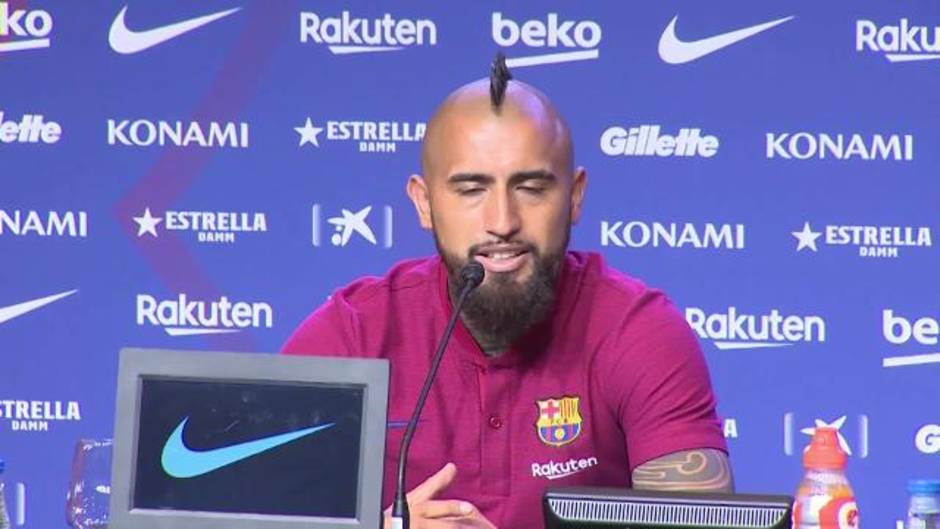 Arturo Vidal: "Hoy llego a lo más alto del mundo"