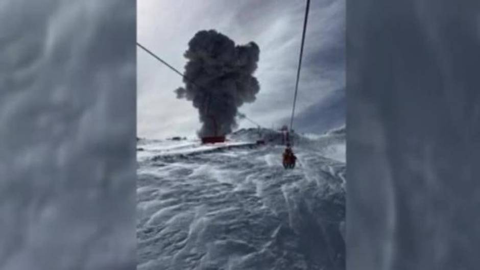 Explota en Chile el volcán Nevados de Chillán que se encontraba en alerta naranja
