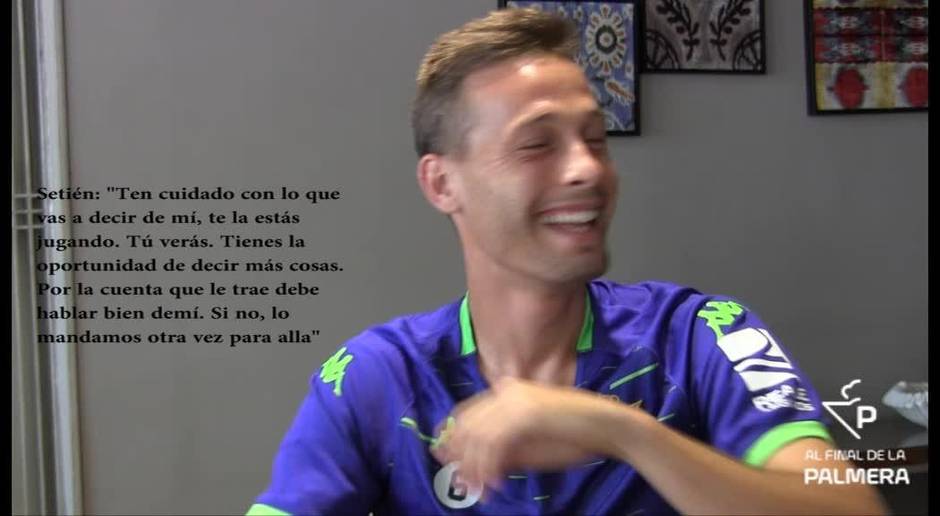 La irrupción de Setién durante la entrevista a Canales para 'chantajearle'