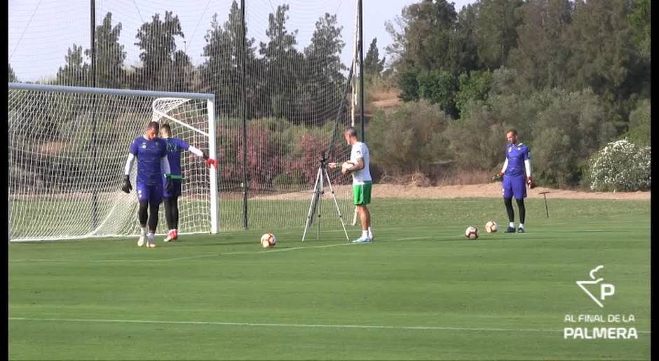 Jon Pascua y el trabajo con los porteros del Betis