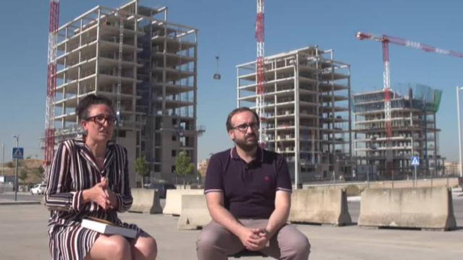 Las cicatrices de la burbuja en la costa