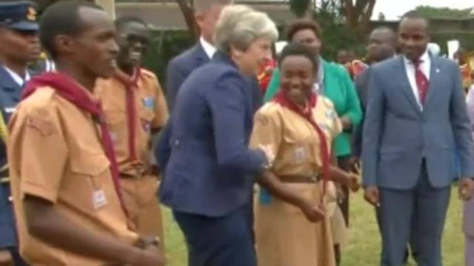 Theresa May vuelve a demostrar sus dotes en el baile