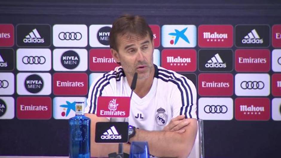 Lopetegui resalta el "mérito" y el trabajo de Luka Modric